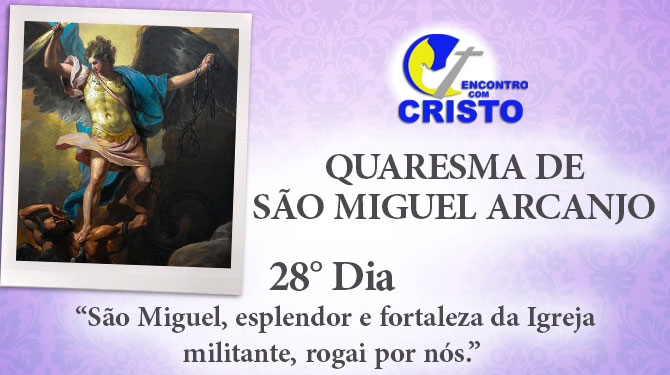 Quaresma De S O Miguel Arcanjo Dia Encontro Cristo