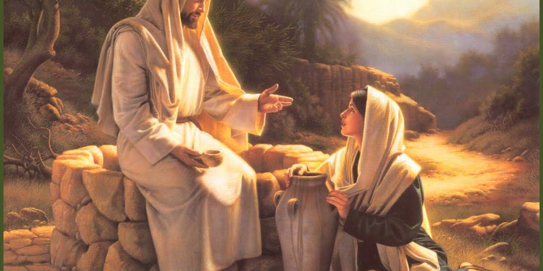 JESUS-WOMAN AT THE WELL-15X12