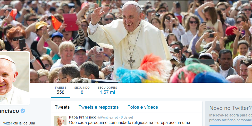Twitter Papa Francisco