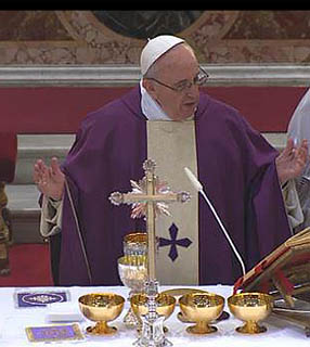 Papa Francisco e a Eucaristia