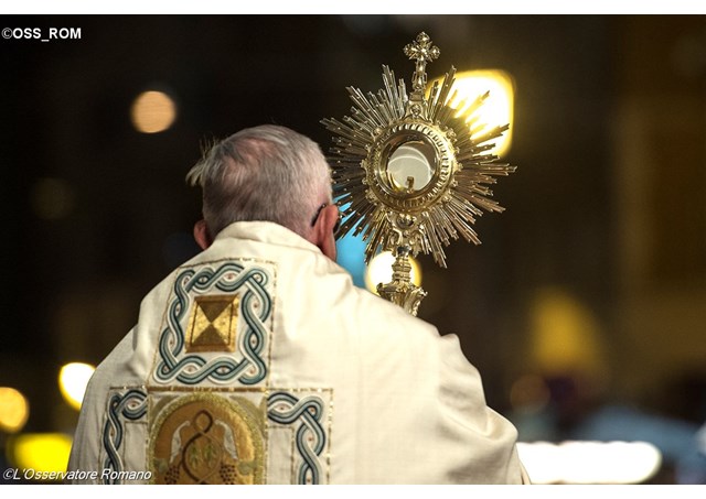 Papa Francisco Corpus Christi