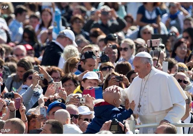 Papa Francisco na Audiencia