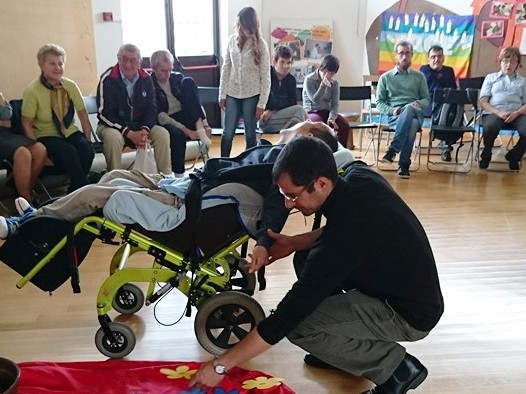 Visita do Papa aos deficientes