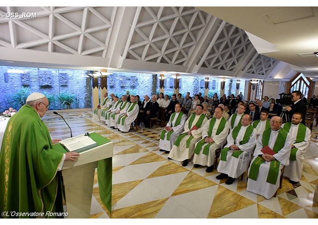 Papa Homilia Diária