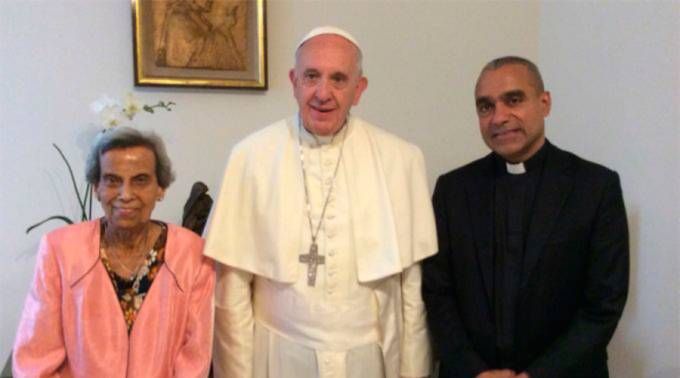 Papa Francisco e Antony