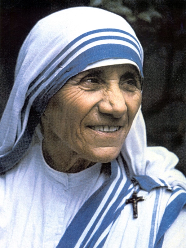 Madre Teresa rezar