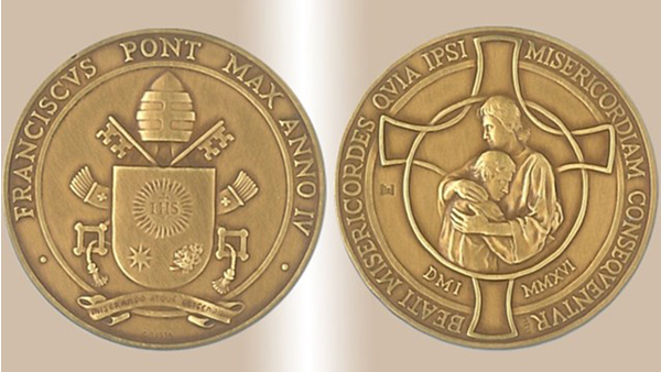 Medalha Papa Francisco