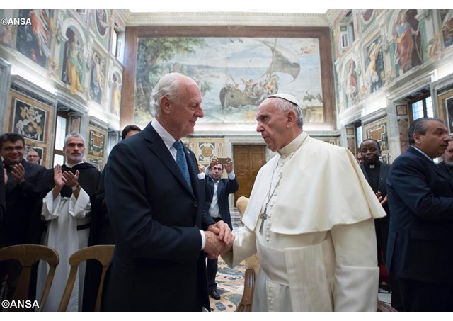 Papa Francisco paz na Síria