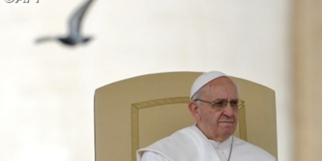 Papa oração pela paz