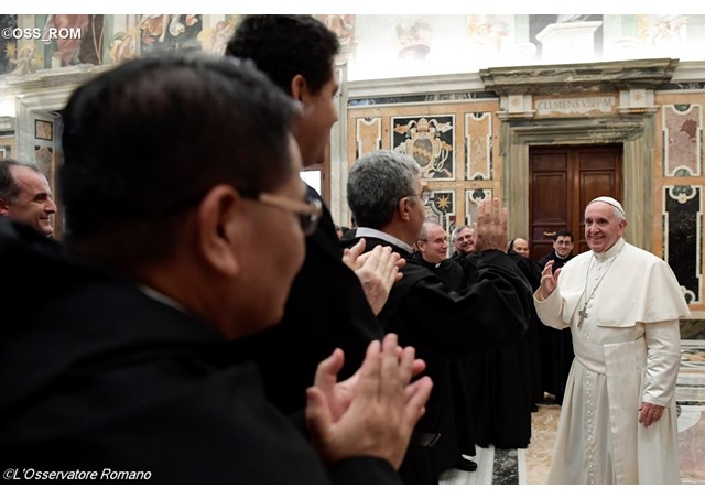 Papa aos Agostinianos