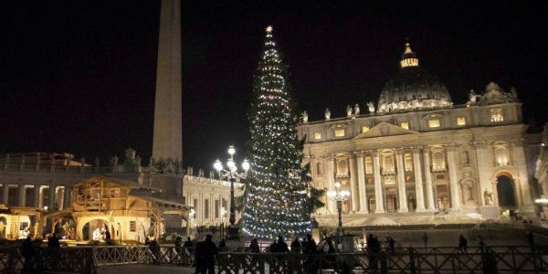 Arvore de natal do Vaticano