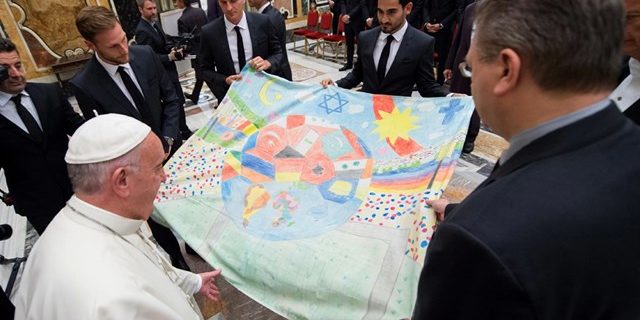 Papa e Seleção Alemã