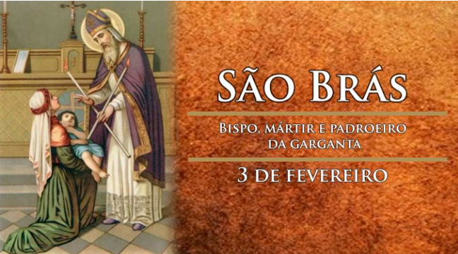 REDEVIDA on X: São Brás é um dos Santos mais populares da nossa Igreja.  Seus devotos recorrem à sua interseção para pedir a cura sobre os males da  garganta. Vamos rezar juntos