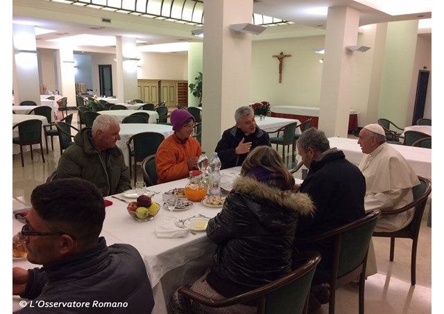 Papa a Associação de Caridade