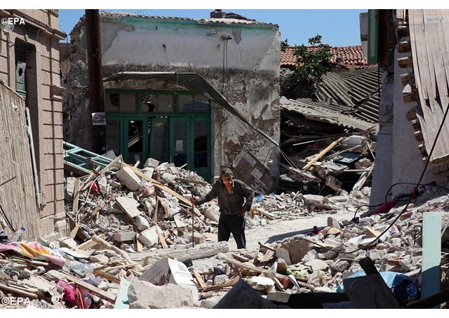 Terremoto em Lesbos