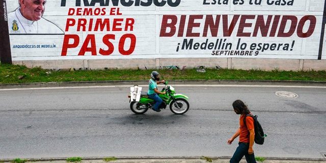 Papa na Colômbia