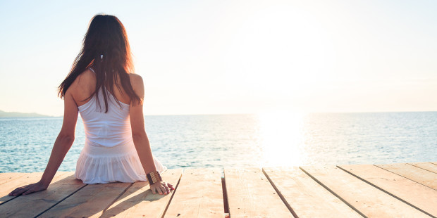 web3-woman-water-dock-waiting-looking-sunshine-shutterstock