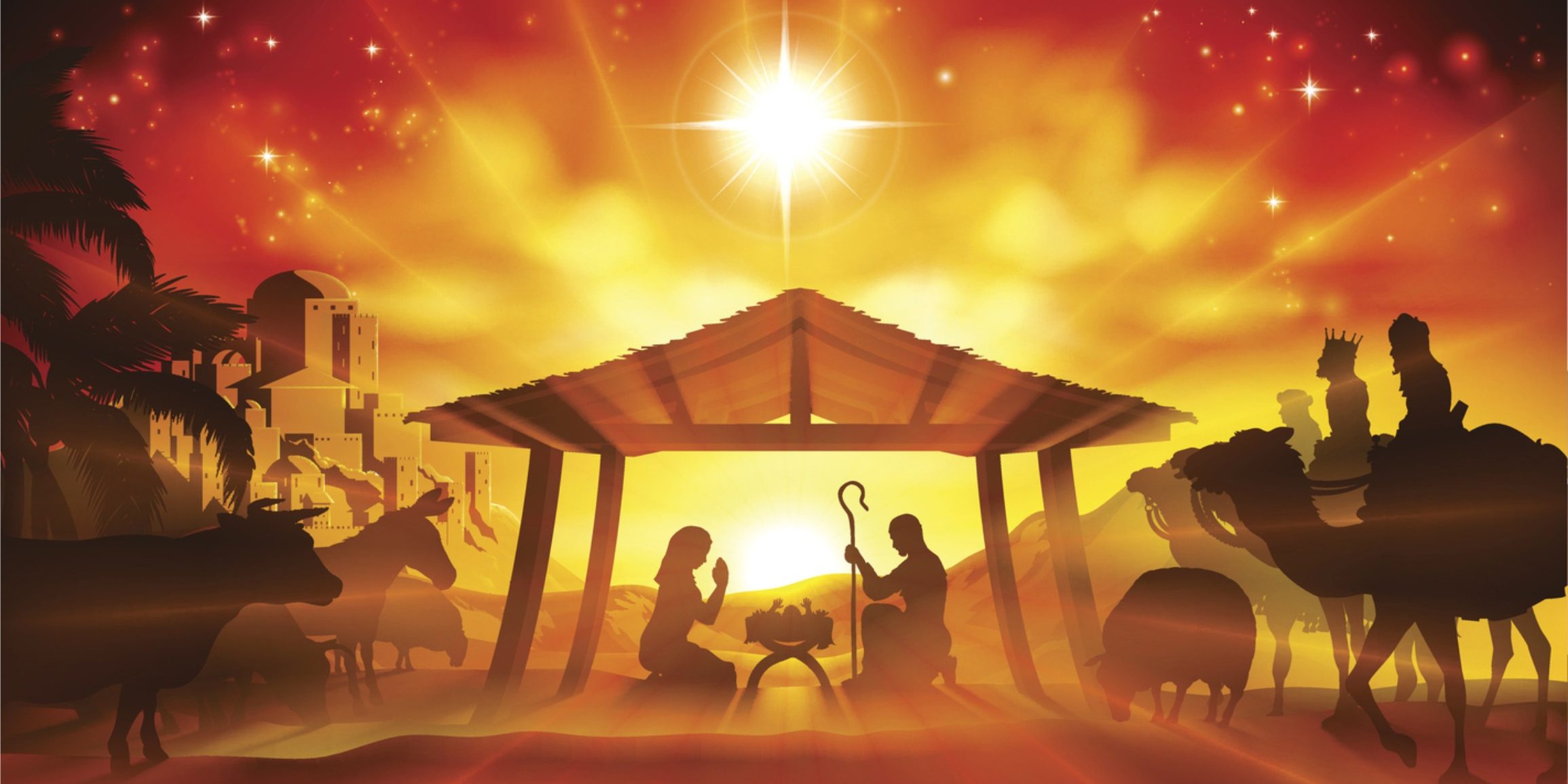 's An Old Fashioned Christmas manger scene 2