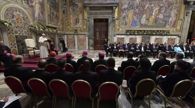 DiscursoPapaFranciscoEmbajadores_VaticanMedia_08012018