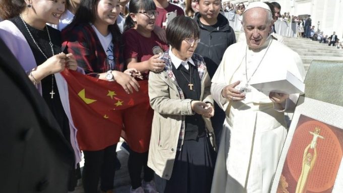 Papa e China
