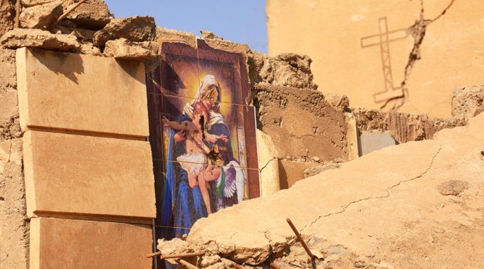 DestruicaoIgrejadeBatnayaIraque_-_ACN_Ecclesia
