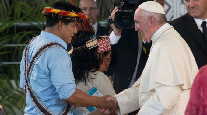 Papa e a Amazonia
