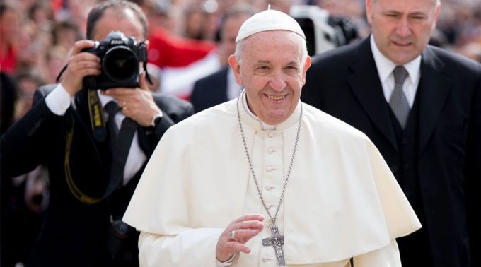 PapaFranciscoAudienciaGeneral_DanielIbanezACI_02052018