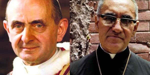 beatos Paulo VI e Oscar Romero