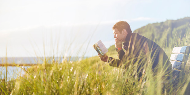 web3-man-reading-bible-nature-ben-white-unsplash-cc0