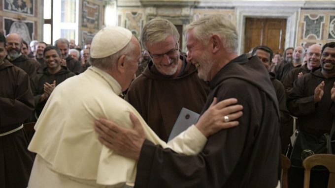 Papa aos Capuchinhos