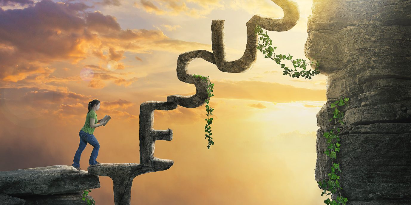 Jesus bridge between cliffs