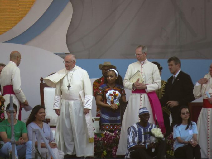 papa-cerimonia-aberturaJMJ2019-Miguel-Sinclair-panama2019
