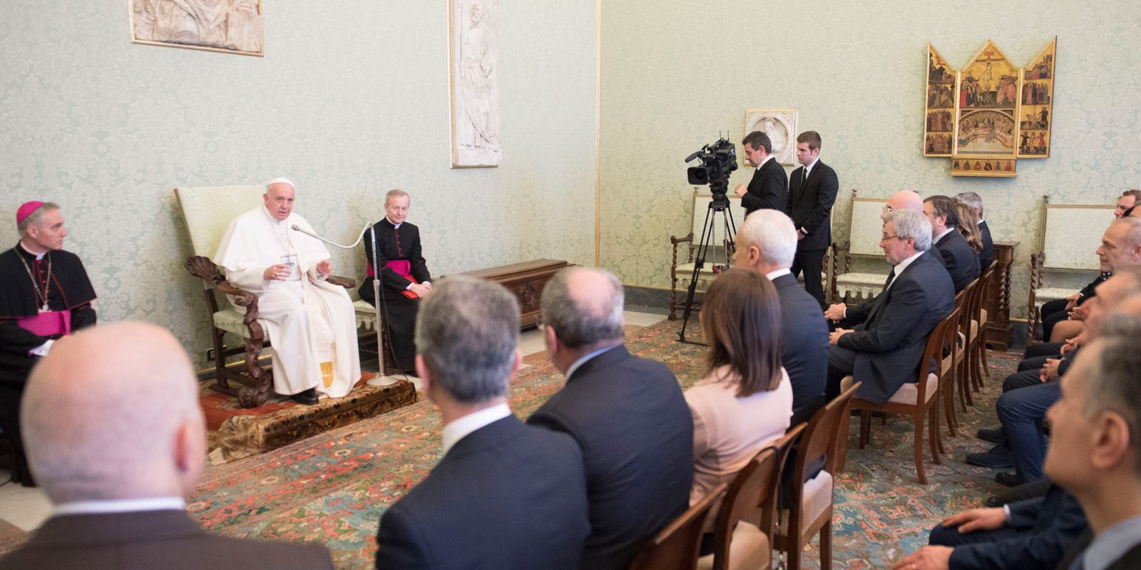 audiencia-papa-medicos-pediatras-Italia-FotoVaticanMedia