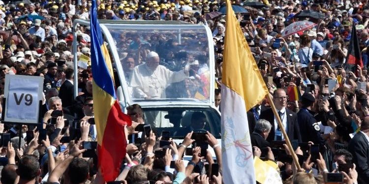 Papa na Romênia