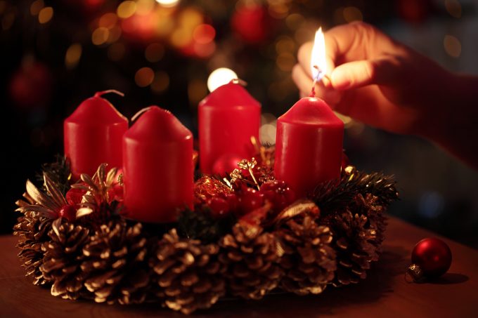 Advent wreath