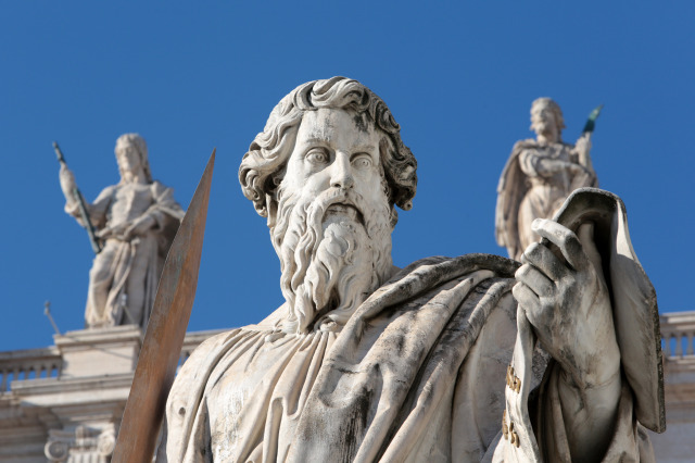 Saint Paul Apostle. St Peter’s Basilica.