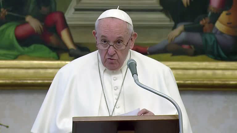 Pope urges U.S. to shun violence, protect democracy after mob attack