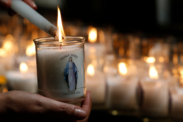Lumignon Vierge-Marie.