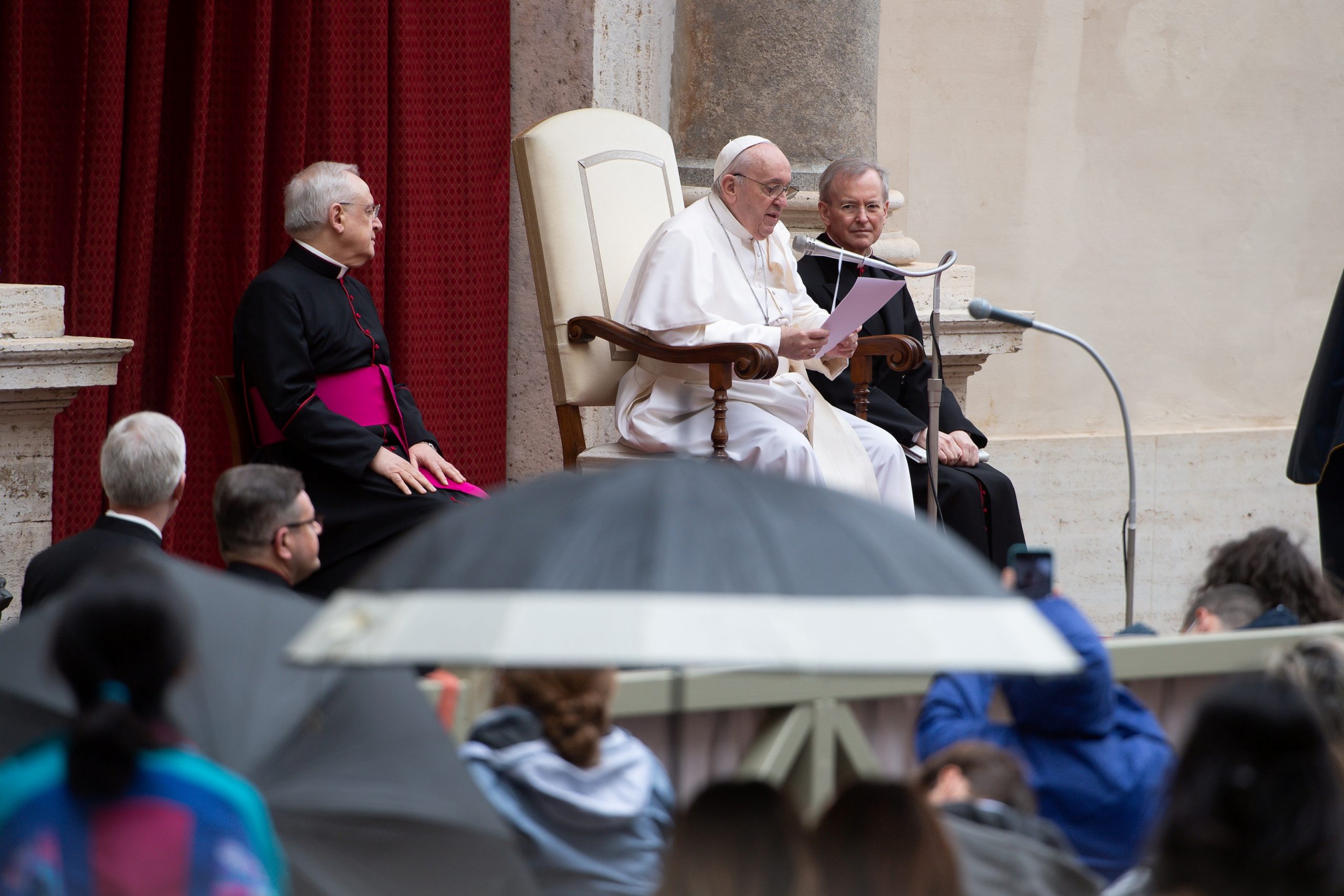 Pope Francis’ weekly general audience at the Vatican