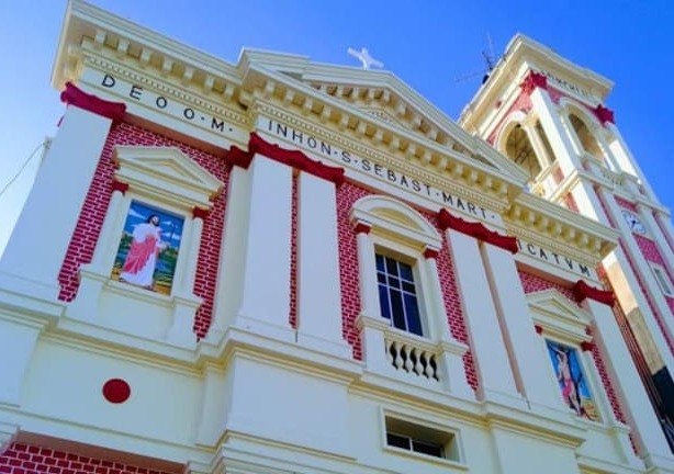 igreja-matriz-carutapera Fachada da igreja Matriz de São Sebastião, em Carutapera, no Maranhão