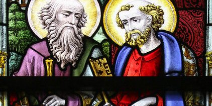 Vitral de São Pedro e São Paulo