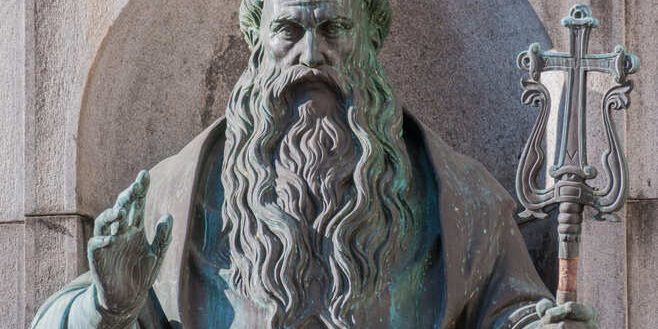 Estatua_en_Monasterio_de_São_Bento_2 Estátua do Mosteiro de São Bento