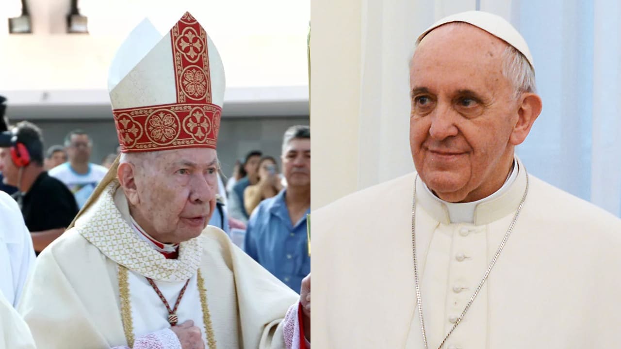 cardeal-papa (1) Cardeal José Freire Falcão e Papa Francisco