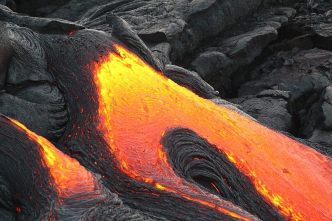vulcao Lava de vulcão