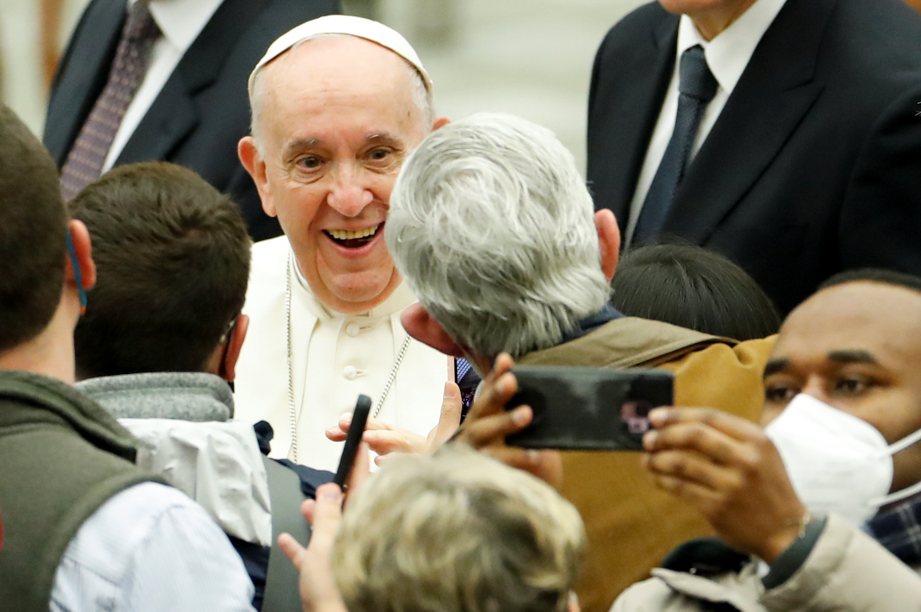 Pope Francis holds weekly general audience, at the Vatican