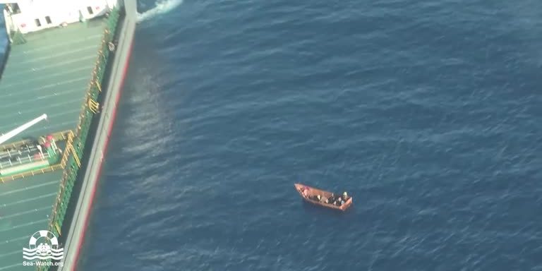 Sea-Watch plane spots survivors of migrant shipwreck in central Mediterranean