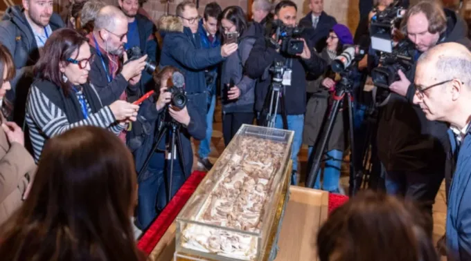 Restos mortais de são Francisco de Assis são mostrados 800 anos depois de sua morte