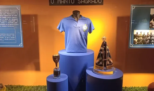Exposição em São Paulo exibe relíquia do padroeiro do futebol
