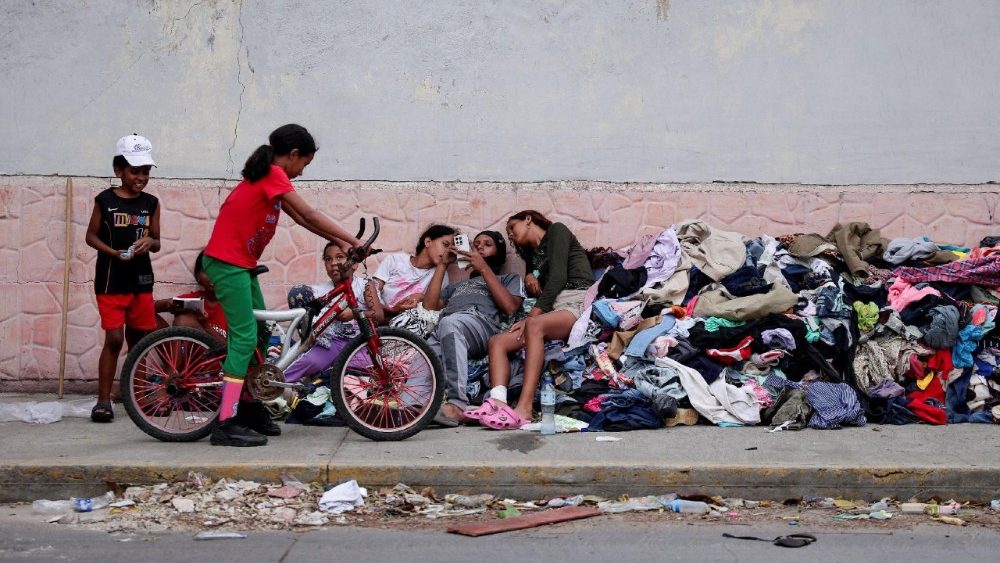 Crianças venezuelanas
