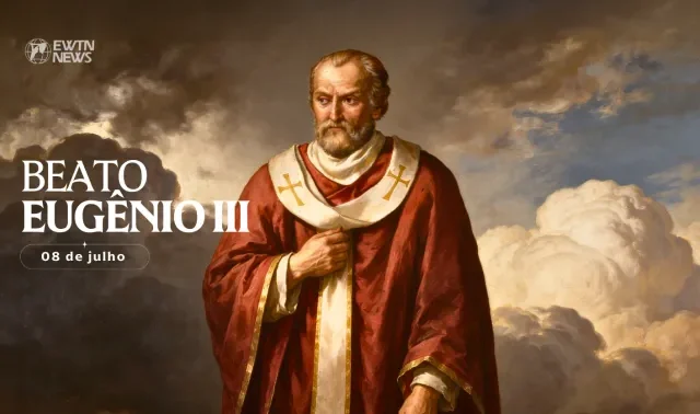 Hoje recordamos o beato Eugênio III, papa que trabalhou pela unidade do mundo cristão